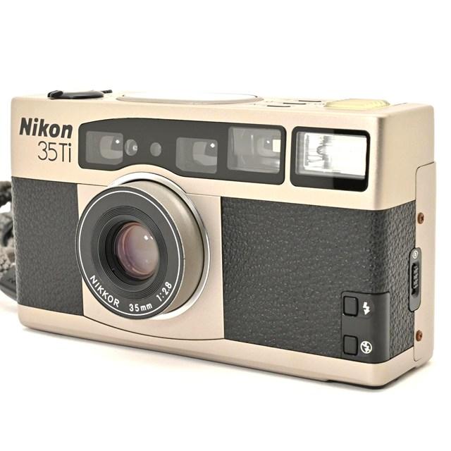 ＜良品＞ Nikon 35Ti｜チタン外装 高級コンパクトフィルムカメラ｜名機×名玉搭載｜AF・露出計良好｜コレクションにも最適_1