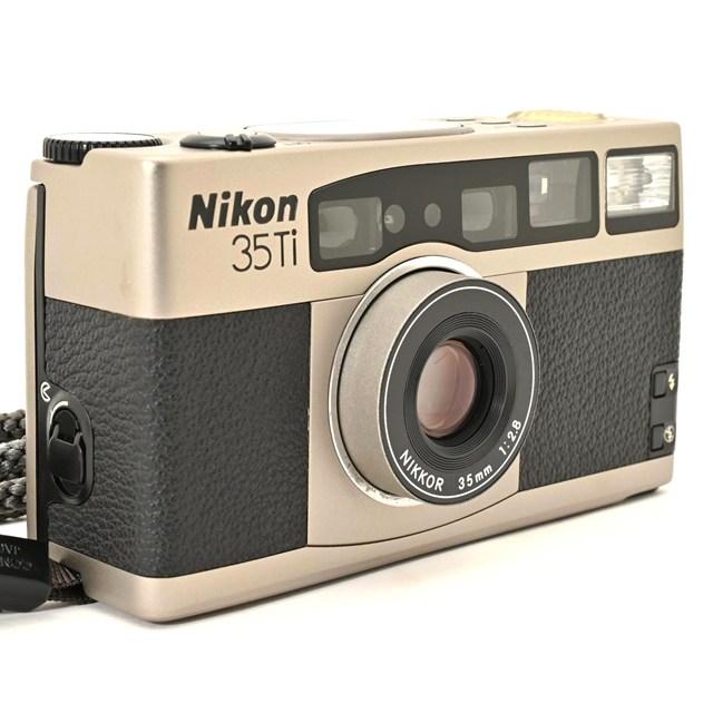 ＜良品＞ Nikon 35Ti｜チタン外装 高級コンパクトフィルムカメラ｜名機×名玉搭載｜AF・露出計良好｜コレクションにも最適_2