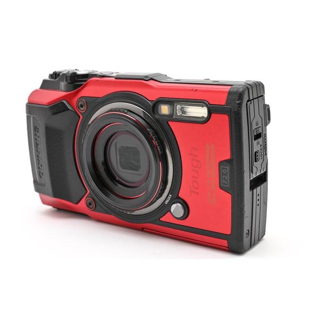 並品＞ OLYMPUS Tough TG-6 レッド｜防水・耐衝撃コンパクト｜元箱付 