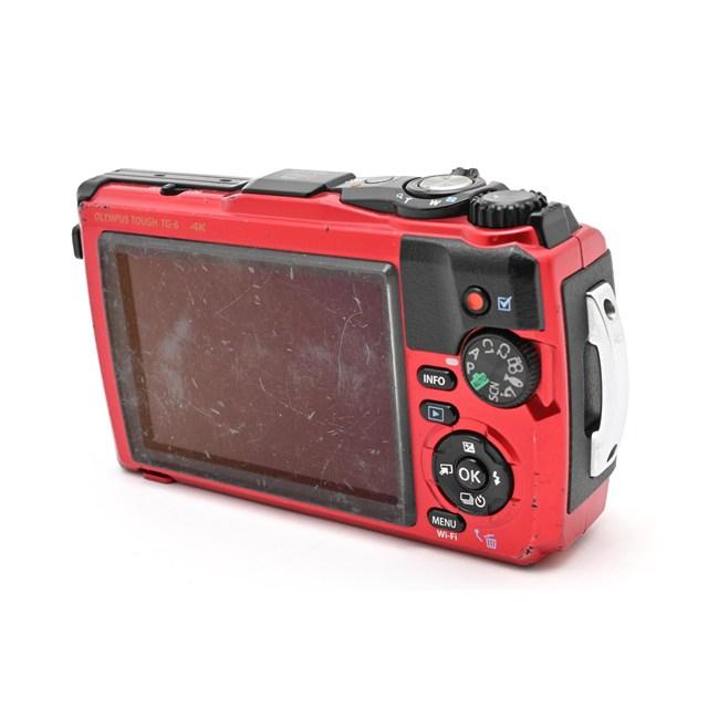 並品＞ OLYMPUS Tough TG-6 レッド｜防水・耐衝撃コンパクト｜元箱付 