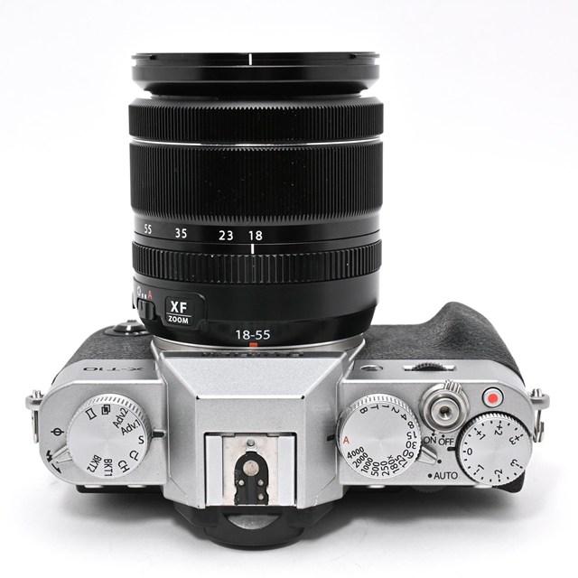 ＜良品＞ FUJIFILM X-T10 レンズキット シルバー X-T10LK-S｜ミラーレス一眼カメラ｜APS-Cセンサーの画像