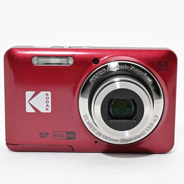 美品＞KODAK PIXPRO FZ55-RD レッド｜コンパクトデジタルカメラ｜有効