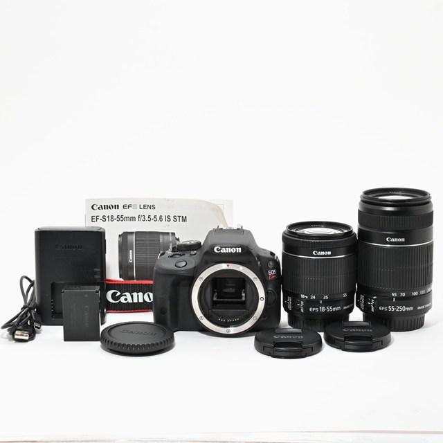 良品＞ Canon EOS Kiss X7 ダブルズームキット｜デジタル一眼レフ｜約 