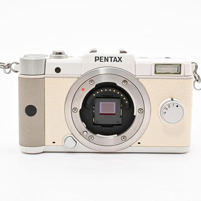 ＜並品＞ PENTAX Q ダブルレンズキット ホワイト｜超小型ミラーレス一眼｜標準＋望遠＋マクロ＋テレコン付属｜バッテリー3個_4