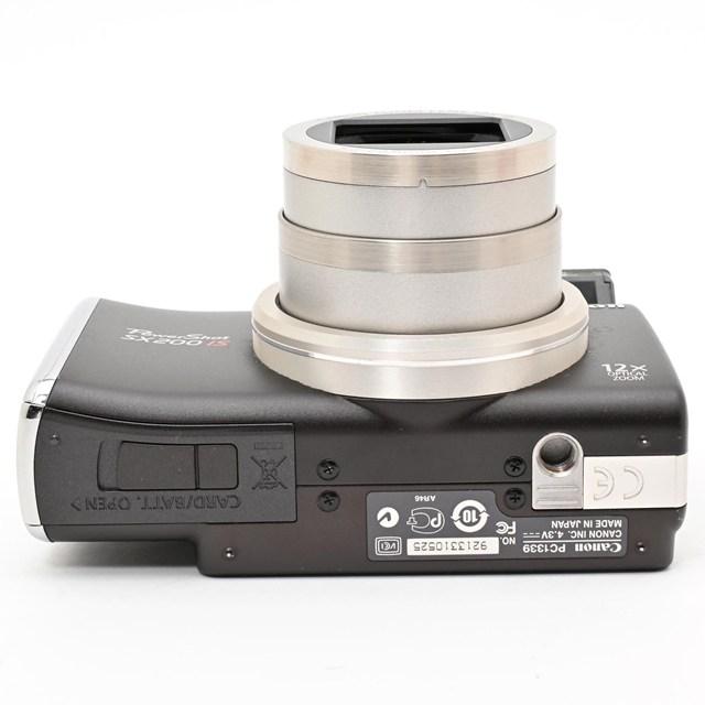 良品＞ Canon PowerShot SX200 IS ブラック｜高倍率ズーム搭載