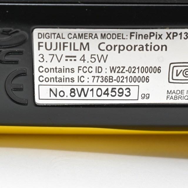 良品＞ FUJIFILM XP130 イエロー｜防水デジタルカメラ｜動作良好｜外観