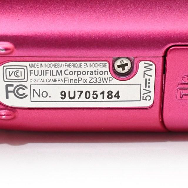 良品＞ FUJIFILM FinePix Z33WP ピンク｜デジタルカメラ｜防水