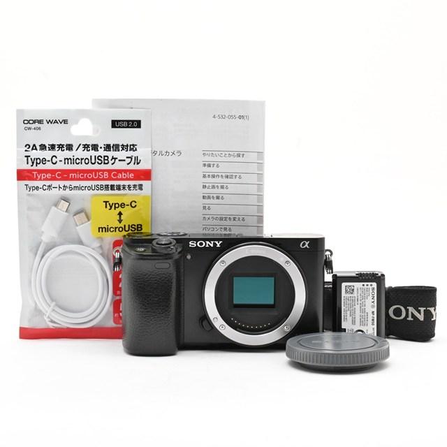 ★ショット数1878★ α6000 ボディ ILCE-6000 ブラック ソニー 並品＞ SONY α6000 ILCE-6000 ボディ ブラック｜ミラーレス一眼カメラ