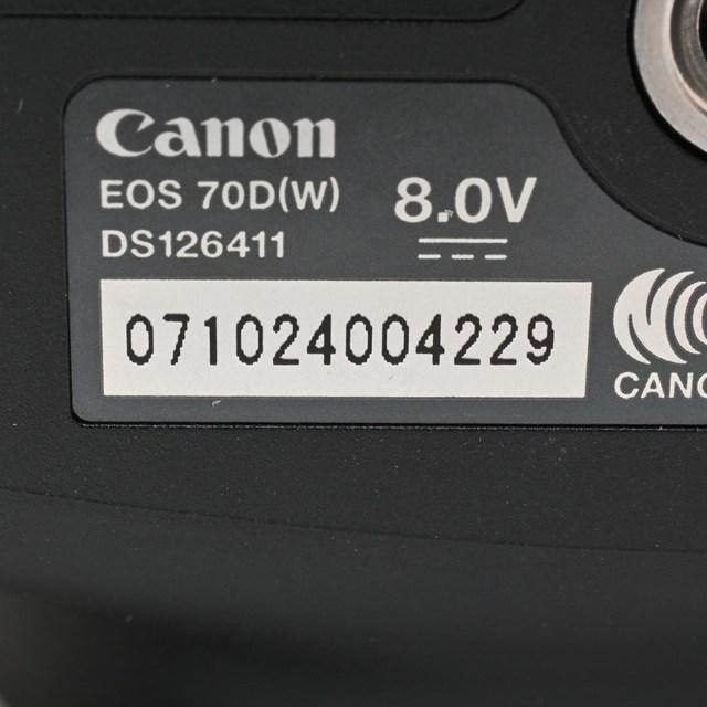 美品＞ Canon EOS 70D ボディ｜デジタル一眼レフカメラ｜シャッター数
