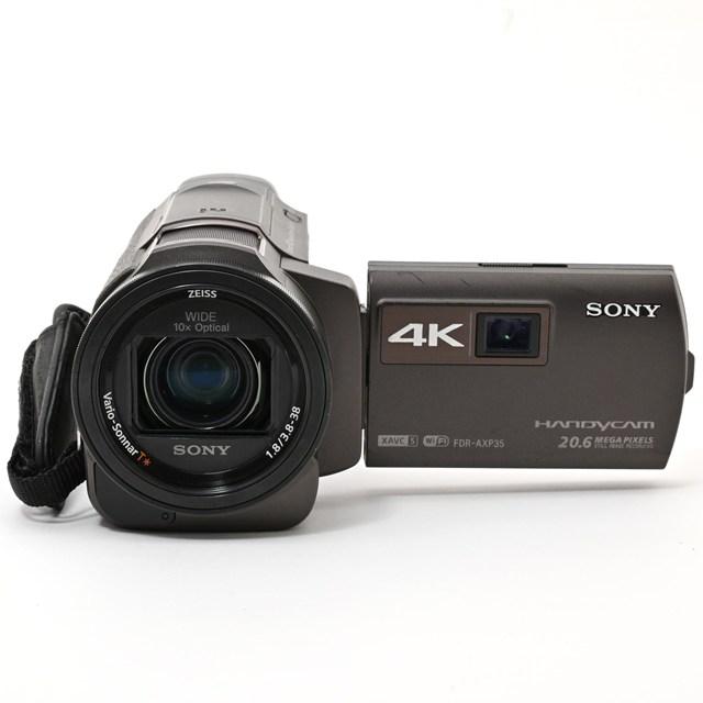 SONY Handycam 4K FDR-AXP35 ブロンズブラウン SONY 4Kビデオカメラ Handycam FDR-AXP35