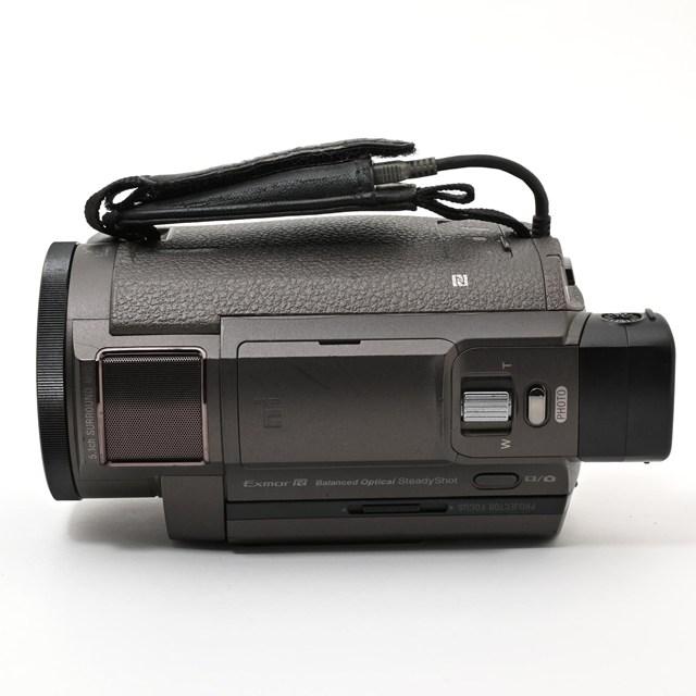良品＞ SONY 4Kビデオカメラ Handycam FDR-AXP35 ブロンズブラウン