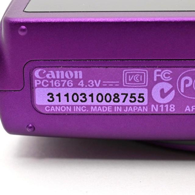 良品＞ Canon デジタルカメラ IXY600F パープル : Sunnys-Camera Yahoo