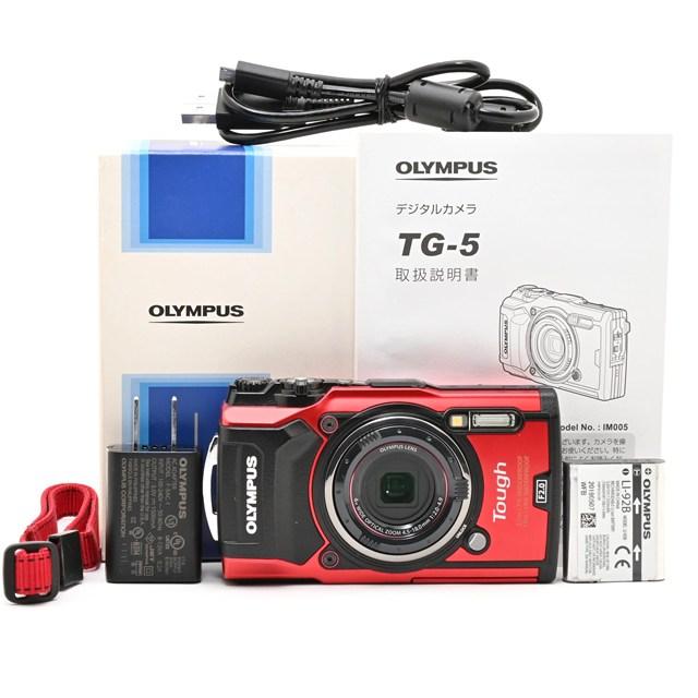 良品＞ OLYMPUS デジタルカメラ Tough TG-5 レッド : Sunnys-Camera 