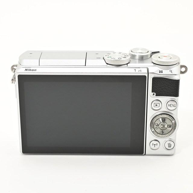 良品＞ Nikon ミラーレス一眼 Nikon1 J5 ダブルレンズキット シルバー