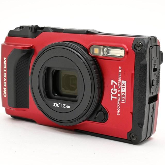並品＞ OM SYSTEM OLYMPUS Tough TG-7 レッド RED 美品｜防水・耐衝撃