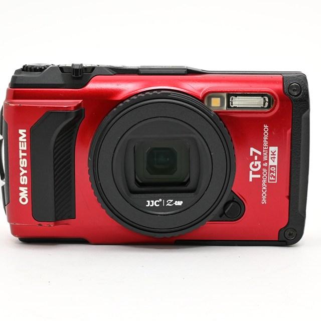 並品＞ OM SYSTEM OLYMPUS Tough TG-7 レッド RED 美品｜防水・耐衝撃
