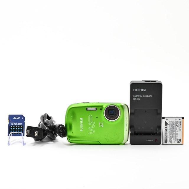 N*a様 Fujifilm WP Z グリーン コンパクトデジタルカメラ 並品＞ FUJIFILM デジタルカメラ FinePix ファインピックス Z33WP