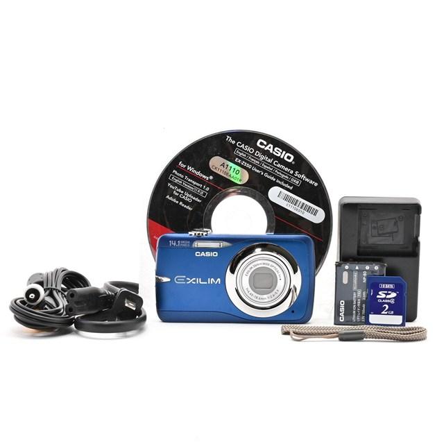 良品＞ CASIO デジタルカメラ EXILIM EX-Z550 ブルー : Sunnys-Camera