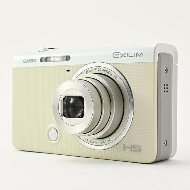 並品＞ CASIO デジタルカメラ EXILIM EX-ZR50WE ホワイト : Sunnys 