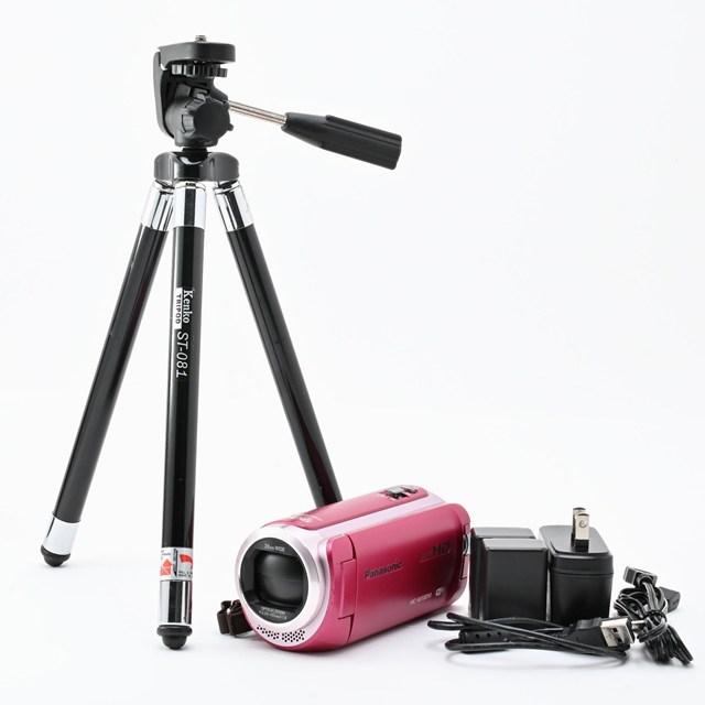 並品＞ パナソニック HDビデオカメラ W580M ピンク : Sunnys-Camera
