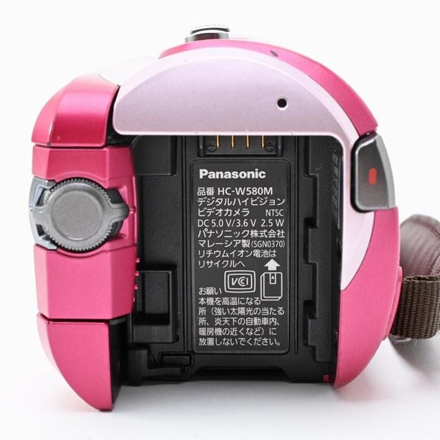 並品＞ パナソニック HDビデオカメラ W580M ピンク : Sunnys-Camera