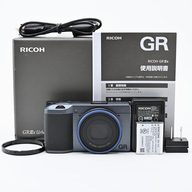 美品＞リコー リコー RICOH GR IIIx Urban Edition メタリックグレー