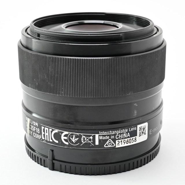 【美品】ソニー E 35mm F1.8 OSS SEL35F18【手ブレ補正付】 並品＞ SONY E 35mm F1.8 OSS SEL35F18｜明るい単焦点×光学式手ブレ