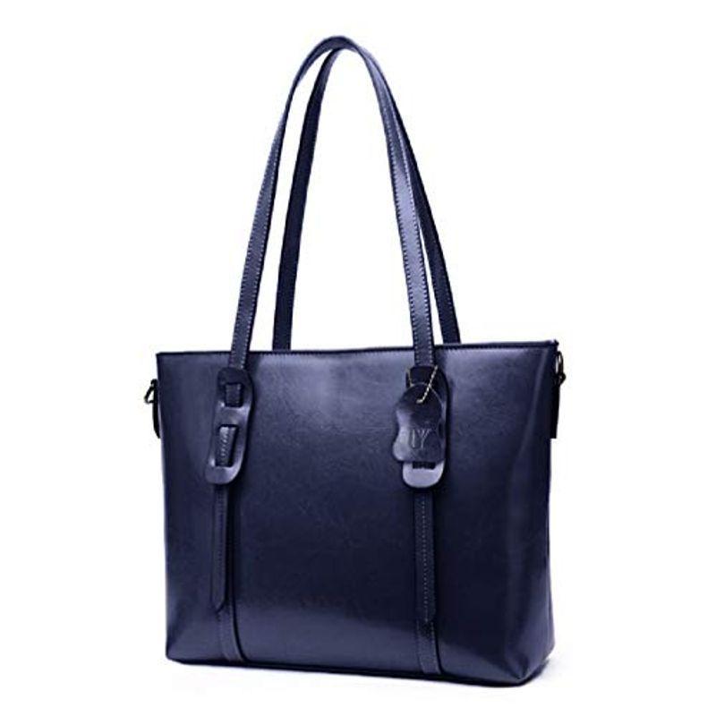 日本通販店 ユーワイバッグ トートバッグ メンズ ビジネスバッグ レザー 本革 牛革 Uybag12 02 ネイビー 安い売上 Superavila Com