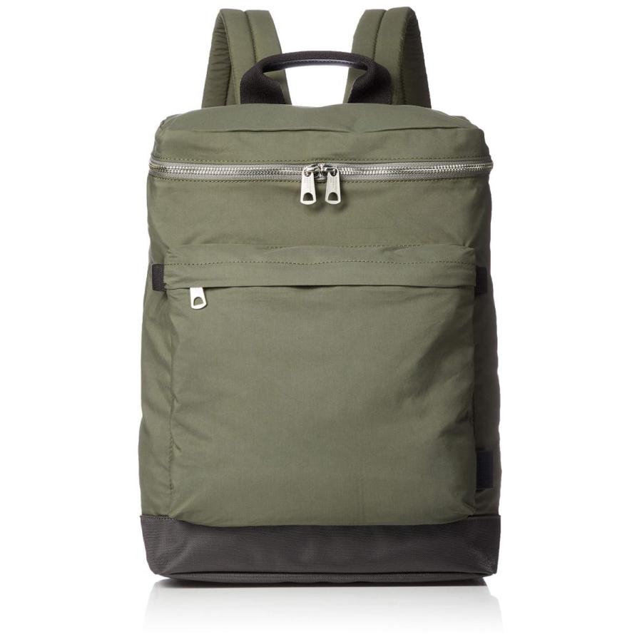 [マーガレット・ハウエル アイデア] リュック 【ラスティック】軽量 B4収納可能 カーキ