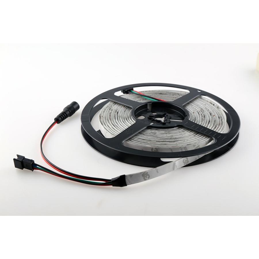 光が流れる LEDテープライト RGB 5m テープのみ : Sunpie - 通販