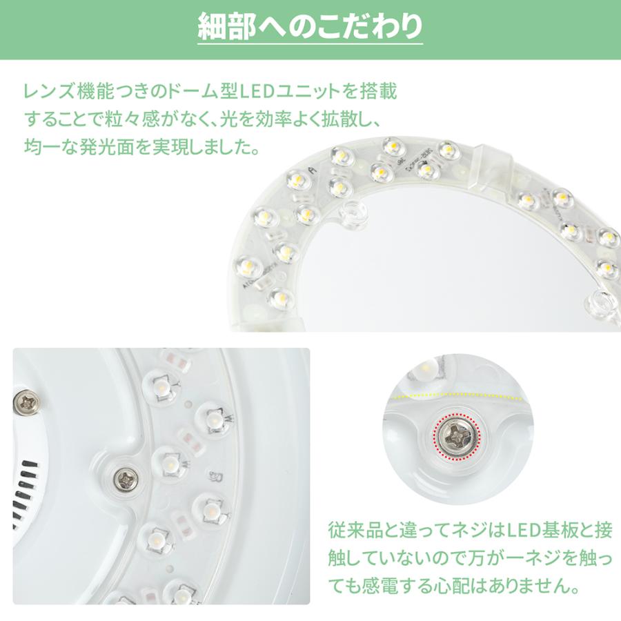 円形ホワイトシーリングライトLED リモコン付き3セット 3年保証 シーリングライト 6畳 LED リモコン付 調光 調色 常夜灯