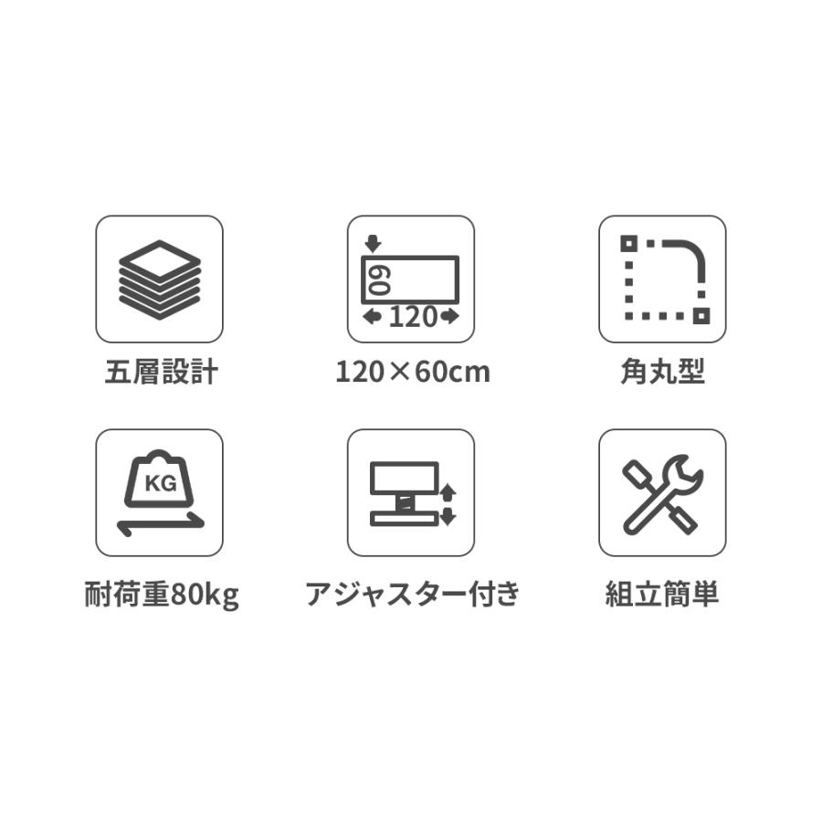 デスク パソコンデスク 120cm 白 ホワイト 勉強机 机 pcデスク