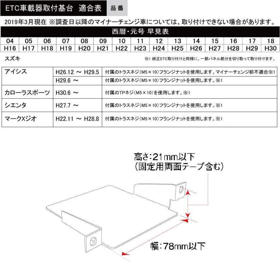 ETC基台 アクア専用 ETC取付基台 | ブランド登録なし | 05