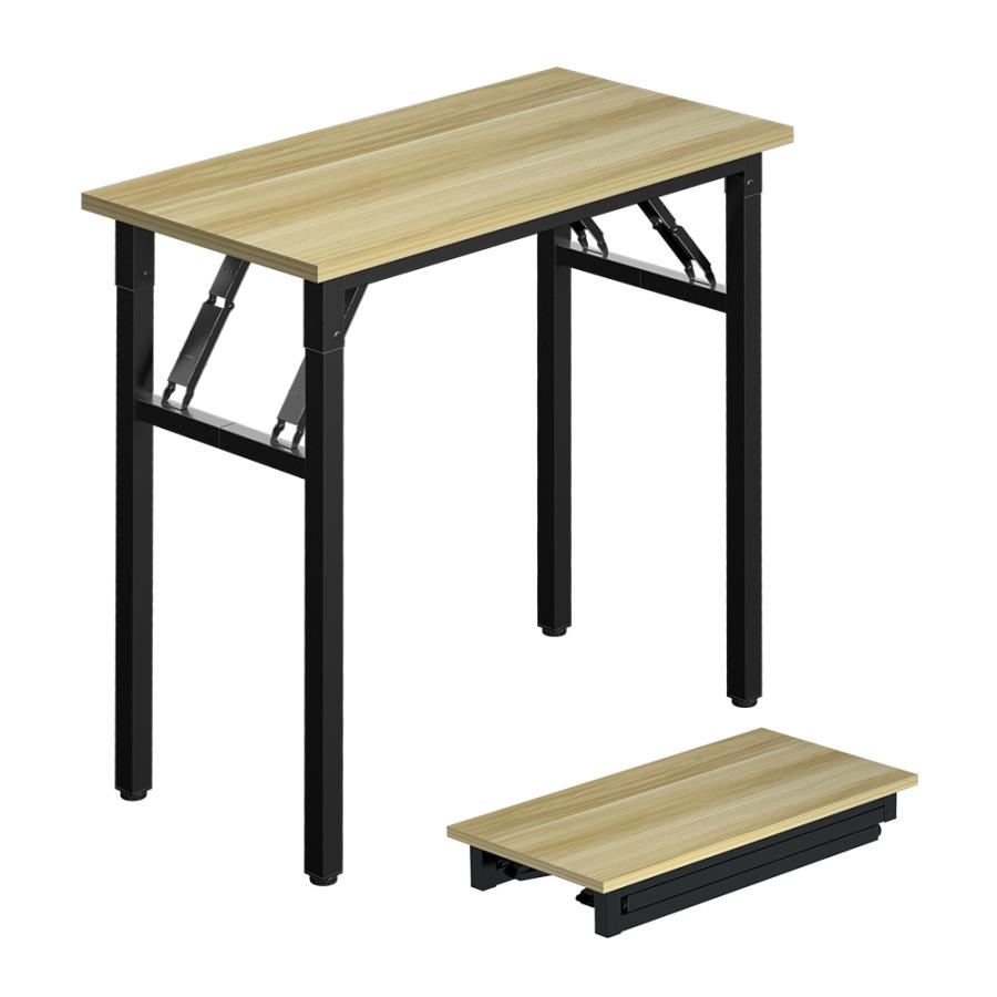 折りたたみ デスク 80cm パソコンデスク テーブル 完成品 勉強机