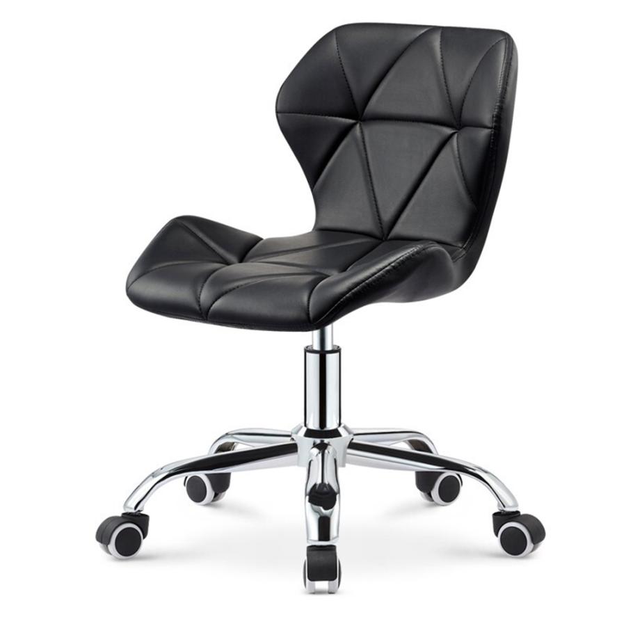 うちうC 美容室セット椅子本革レザー黒 回転式 高さ調整可能１脚 C 美容室セット椅子本革レザー黒 回転式 高さ調整可能1脚