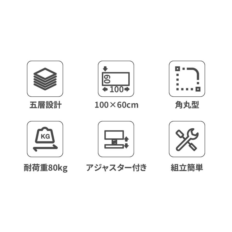 デスク パソコンデスク 100cm 白 ホワイト 勉強机 机 pcデスク | ブランド登録なし | 01