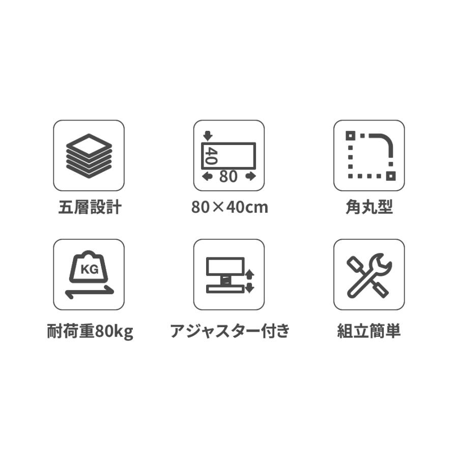 デスク パソコンデスク 80cm 白 ホワイト 勉強机 机 pcデスク | ブランド登録なし | 01