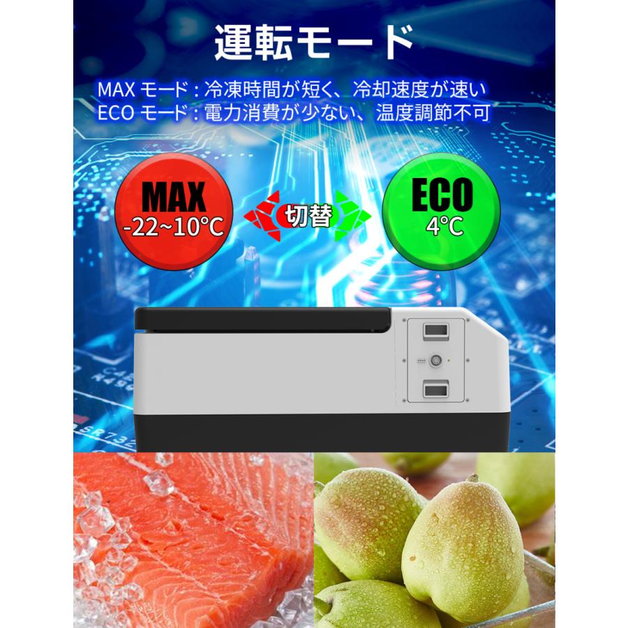 車載冷蔵庫 バッテリー内蔵 30L ポータブル 冷凍冷蔵庫/バッテリー付属 ポータブル 冷凍庫 車載冷蔵庫 バッテリー内蔵 30L 1年保証 -22