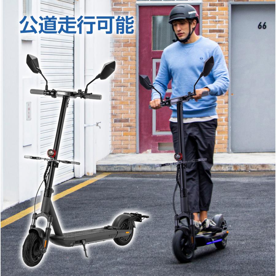 Sunpie電動キックボード 公道走行可 10インチ 電動バイク 折りたたみ ...