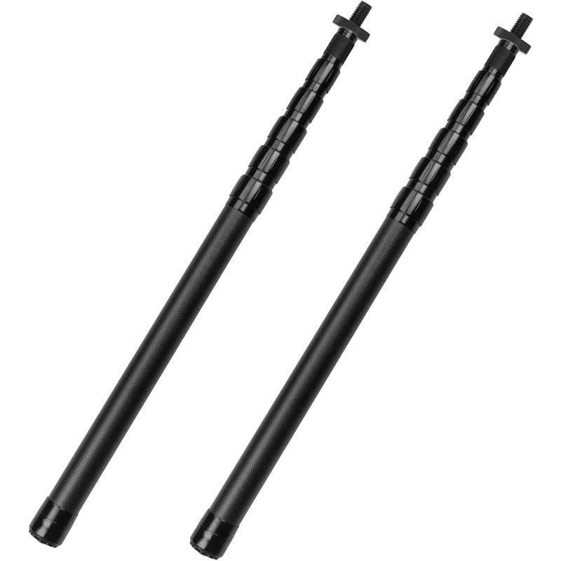 Loveyes タープポール カーボン 軽量 コンパクト キャンプポール テント 伸縮 2本セット 240cm 6節無段階調整 高強度 折り タープポール テント カーボン 軽量 コンパクト キャンプポール 伸縮 2本セット 240cm 6節無段階調整 高強度 折り 　