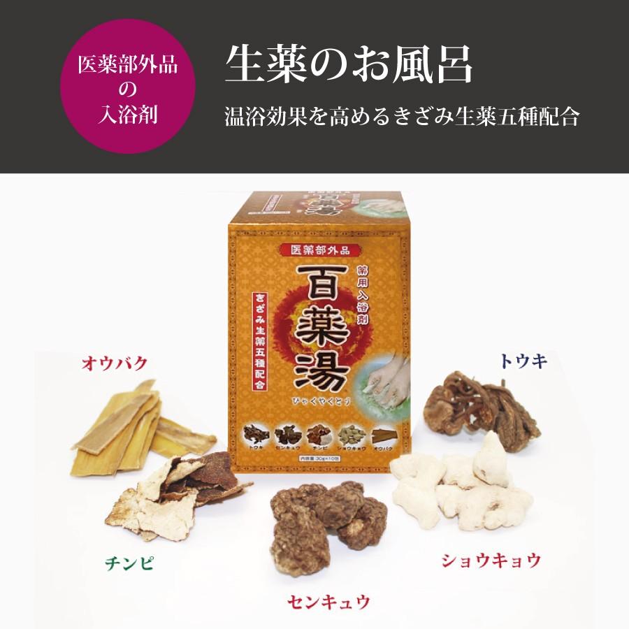 百薬湯 UYEKI(ウエキ)医薬部外品の入浴剤 きざみ生薬5種類+炭酸水素ナトリウム | 