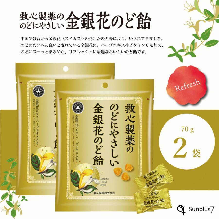 この冬は手軽に美味しく予防 小太郎漢方のしょうが湯２箱+救心製薬ののどにやさしい金銀花のど飴2袋 |  | 02