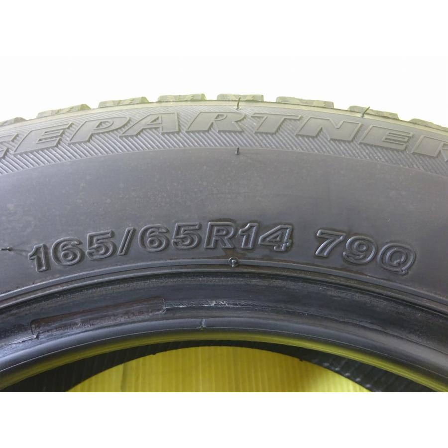 ブリヂストン ICEPARTNER 2 165/65R14 79Q★8-8.5分山 2022年製 4本 中古 スタッドレス【青森発 送料無料】AOM-A0077★冬の画像