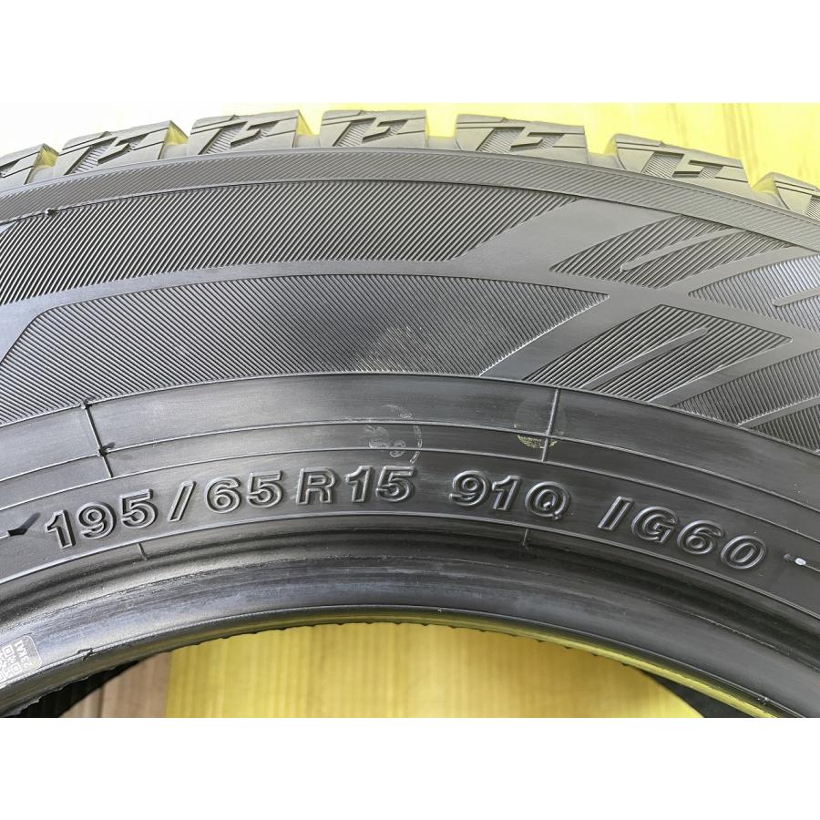 アイスガード 6 ヨコハマ iceGUARD iG60 195/65R15 91Q☆8.5分山 2022 