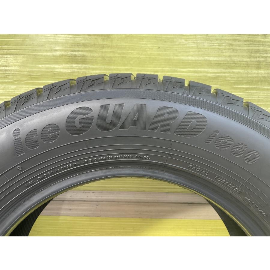 アイスガード 6 ヨコハマ iceGUARD iG60 195/65R15 91Q☆8.5分山 2022 
