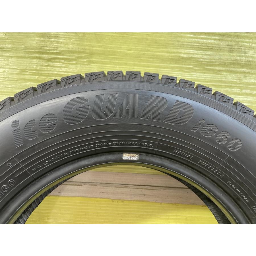 アイスガード 6 ヨコハマ ice GUARD iG60 155/80R13 73Q☆8.5分山 2022