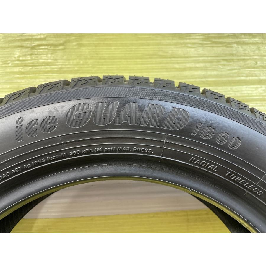 アイスガード 6 ヨコハマ ice GUARD iG60 155/65R14 75Q☆8.5分山 2022