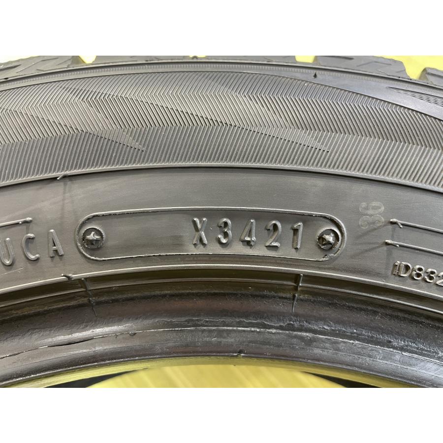 ダンロップ WINTER MAXX WM02 185/60R15 84Q★9分山 2021年 4本 中古 スタッドレス【青森発 送料無料】AOM-A0294★冬の画像