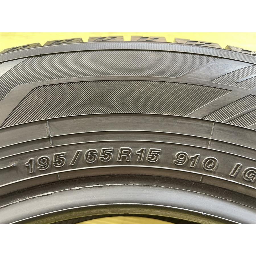 アイスガード 6 ヨコハマ ice GUARD iG60 195/65R15 91Q☆8分山 2022年 