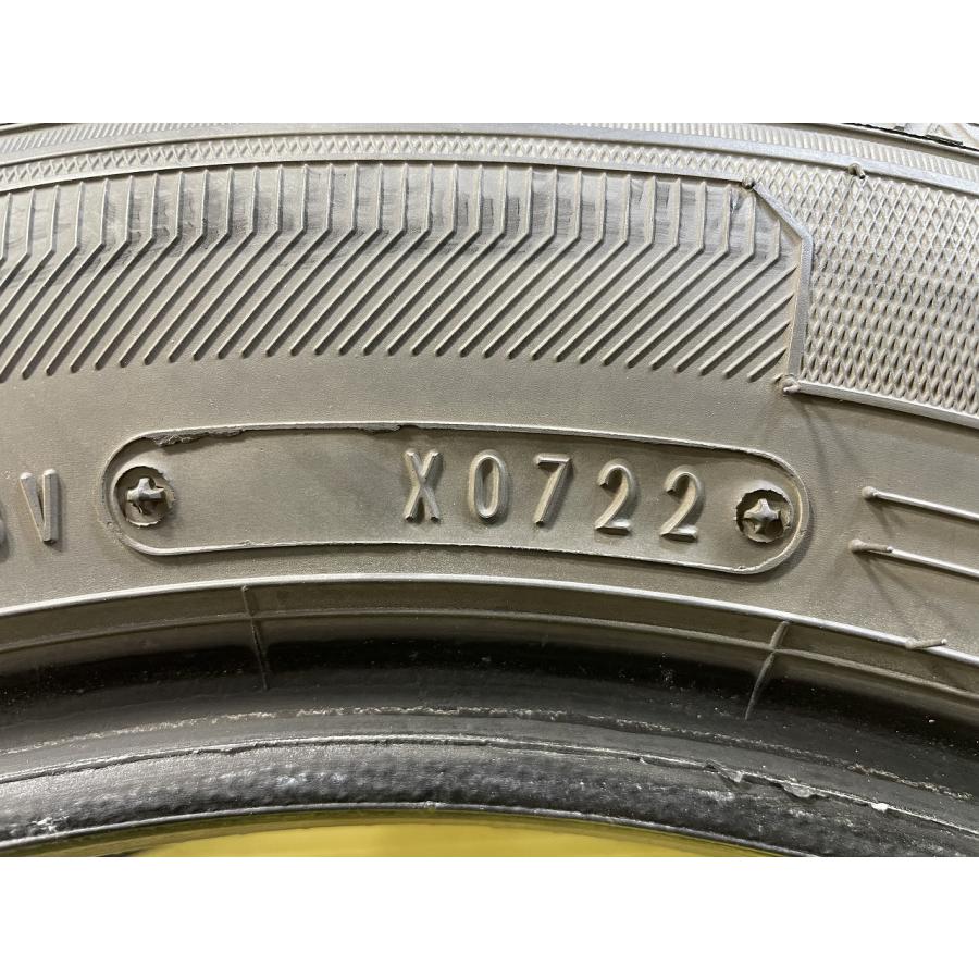 グッドイヤー ICENAVI 7 155/65R14 75Q★8.5分山 2022年製 4本 中古 スタッドレス【青森発送料無料】AOM-A0477★冬_9